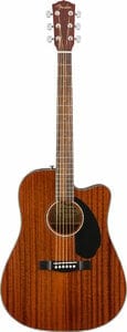 Fender Acoustic / CD-60SCE Dreadnought All-Mahogany 【単板Top/オールマホ】 フェンダー アコースティックギター エレアコ CD60SCE