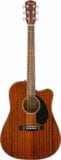 Fender Acoustic / CD-60SCE Dreadnought All-Mahogany 【単板Top/オールマホ】 フェンダー アコースティックギター エレアコ CD60SCE