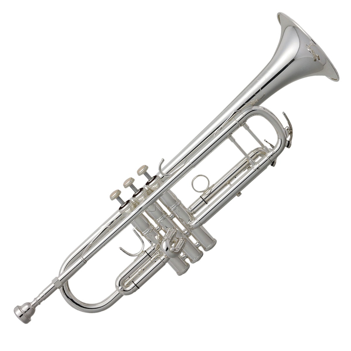 Bach トランペット TR400SP シルバーメッキ仕上 BACH / TR400SP B♭トランペット 銀メッキ仕上 ストラッドを継承した2