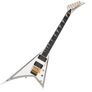 Jackson / MJ Series Rhoads RR24MG Ebony Fingerboard White with Black Pinstripes [日本製] ジャクソン