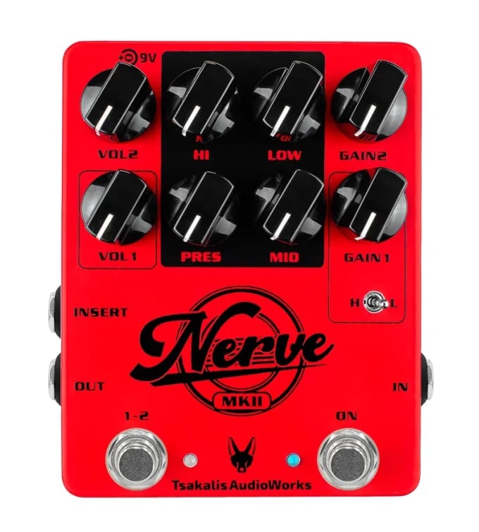 Tsakalis Audio Works / Nerve MKII Distortion ハイゲイン