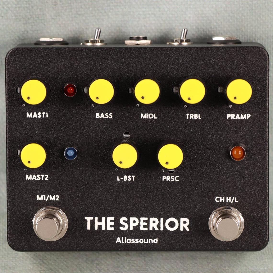 Alias Sound / THE SPERIOR プリアンプ 日本製 Made in Japan | ギター