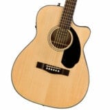 《WEBSHOPクリアランスセール》Fender Acoustic / CC-60SCE Concert Walnut Fingerboard Natural フェンダー エレアコ アコースティックギター アコギ CC60SCE