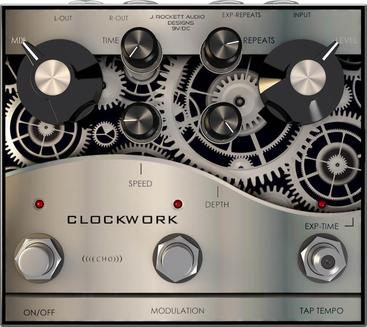 《アンプ・エフェクターセール品》J. Rockett Audio Designs / Clockwork Echo DELAY ディレイ ジェイ・ロケット・オーディオ・デザインズ 【国内正規品】