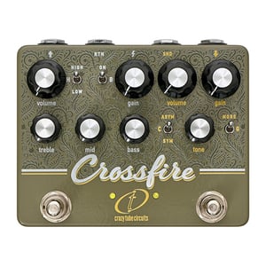 CROSS FIRE II シブヤ楽器　オーバードライブ Crazy Tube Circuits / Crossfire OVERDRIVE オーバードライブ