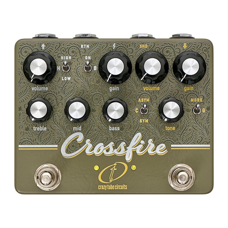 Crazy Tube Circuits / Crossfire OVERDRIVE オーバードライブ