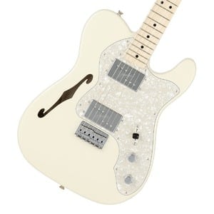 Fender / Made in Japan Traditional 70s Telecaster Thinline Maple Fingerboard Olympic White フェンダー [25年3月追加モデル]