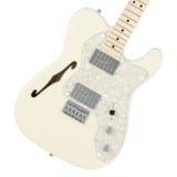 Fender / Made in Japan Traditional 70s Telecaster Thinline Maple Fingerboard Olympic White フェンダー [25年3月追加モデル]
