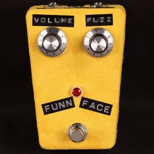 《アンプ・エフェクターセール品》Shin's Music / FUNN FACE FUZZ Yellow ファズ シンズミュージック
