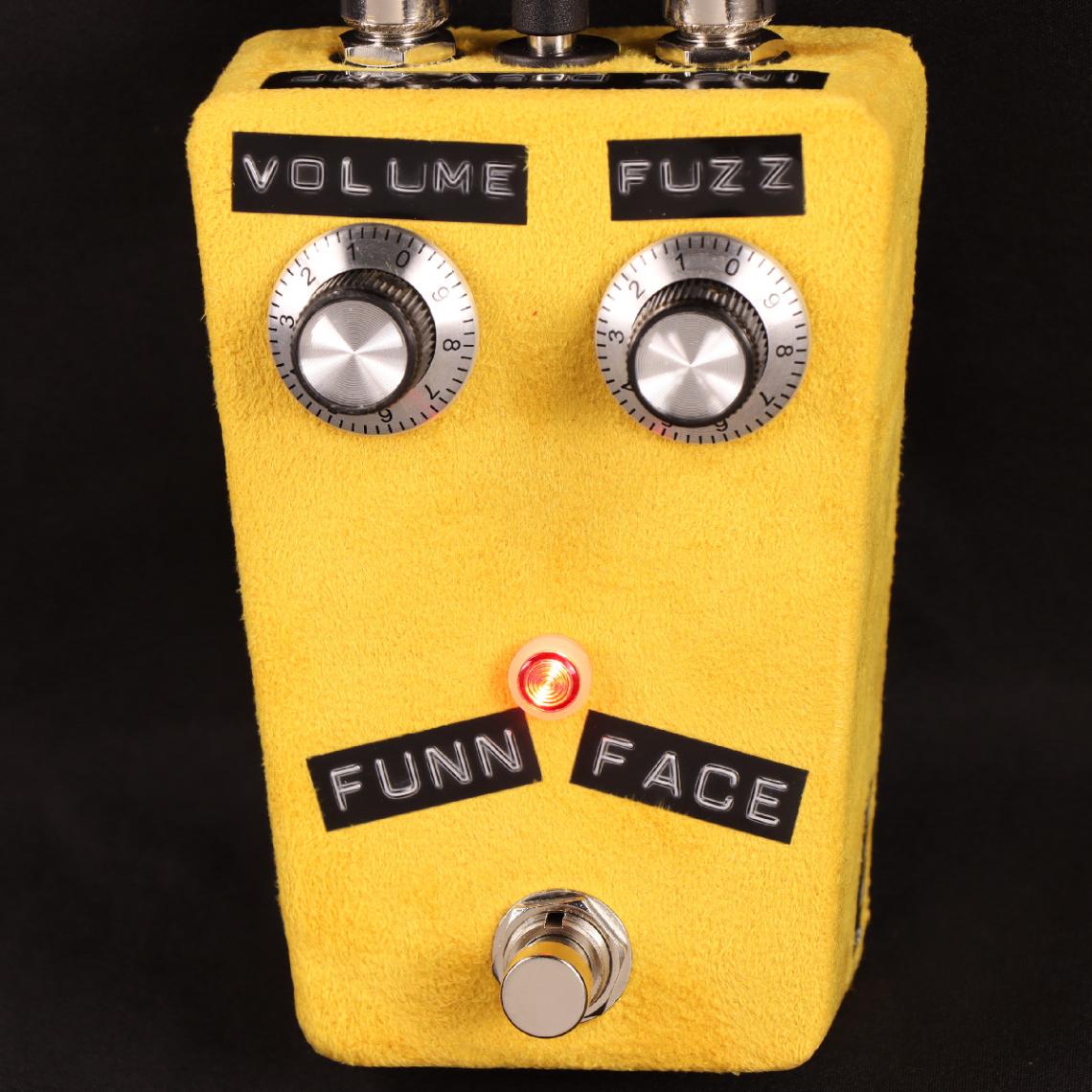 セール品》Shin's Music / FUNN FACE FUZZ Yellow ファズ シンズ