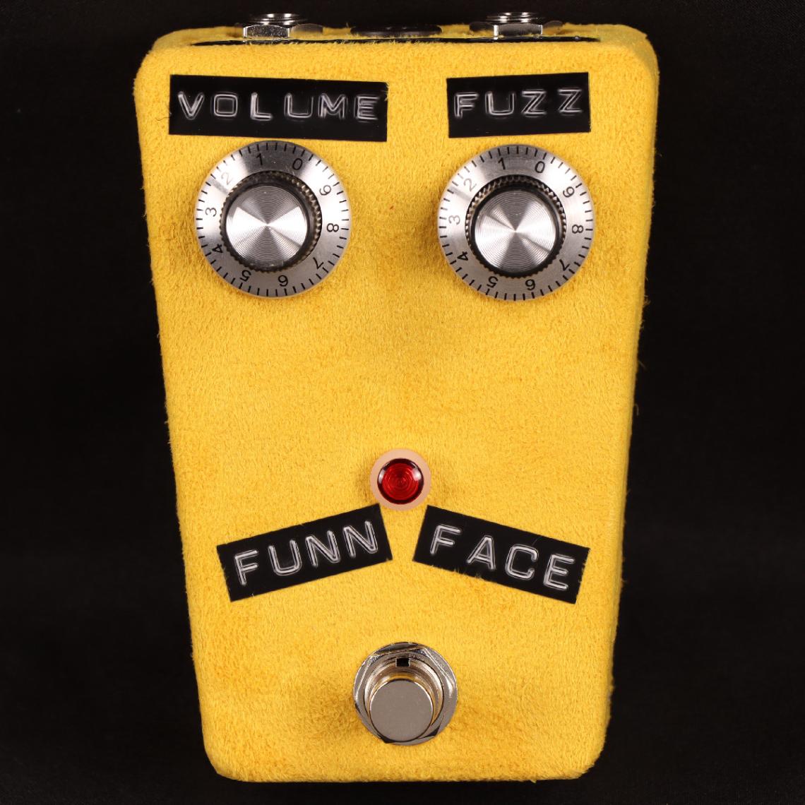 アンプ・エフェクターセール品》Shin's Music / FUNN FACE FUZZ Yellow