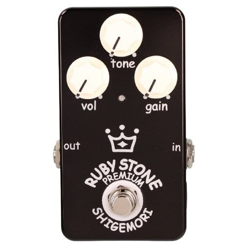 Shigemori / RUBY STONE PREMIUM エフェクター Shigemori / RUBY STONE PREMIUM オーバードライブ 日本製