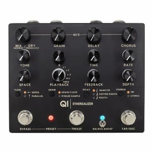 ギター Walrus Audio Qi Etherealizer Walrus Audio / Qi Etherealizer WAL-QIET?BK ウォルラスオーディオ