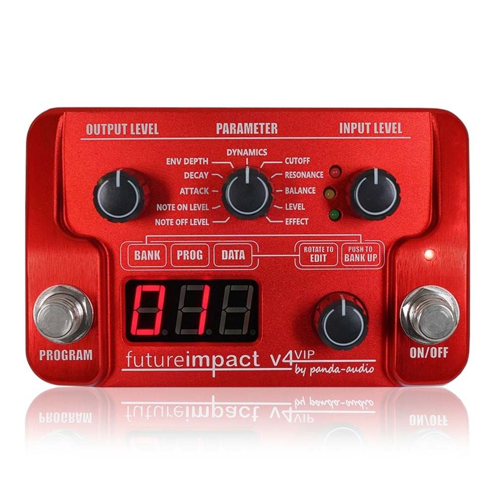 Future Impact 1 ベースギターシンセサイザー pandaMidi Solutions / Future Impact VIP ギター/ベースシンセペダル