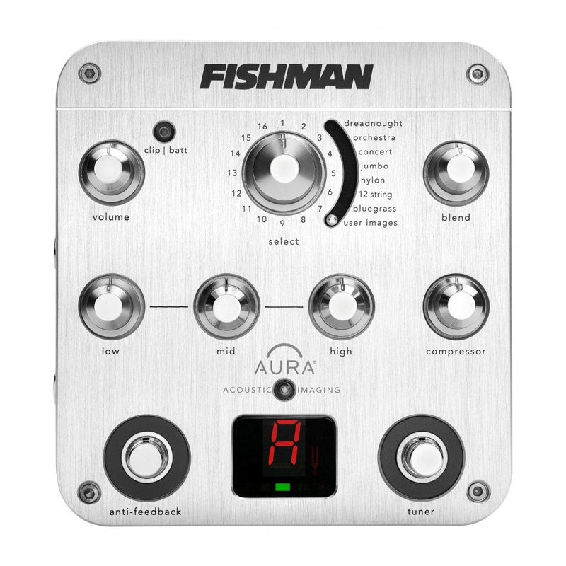 【ジャンク品】FISHMAN Aura Spectrum DI FISHMAN / Aura Spectrum DI Preamp アコースティック用 プリアンプ