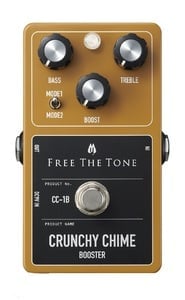 豊潤な倍音‼️Free The Tone CRUNCHY CHIME ブースター FREE THE TONE / CRUNCHY CHIME CC-1B BOOSTER ブースター 日本製 Made