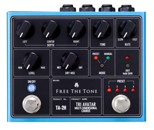 FREE THE TONE TRI AVATAR TA-2H コーラス FREE THE TONE / TRI AVATAR TA-2H Multi-Dimensional Chorus コーラス