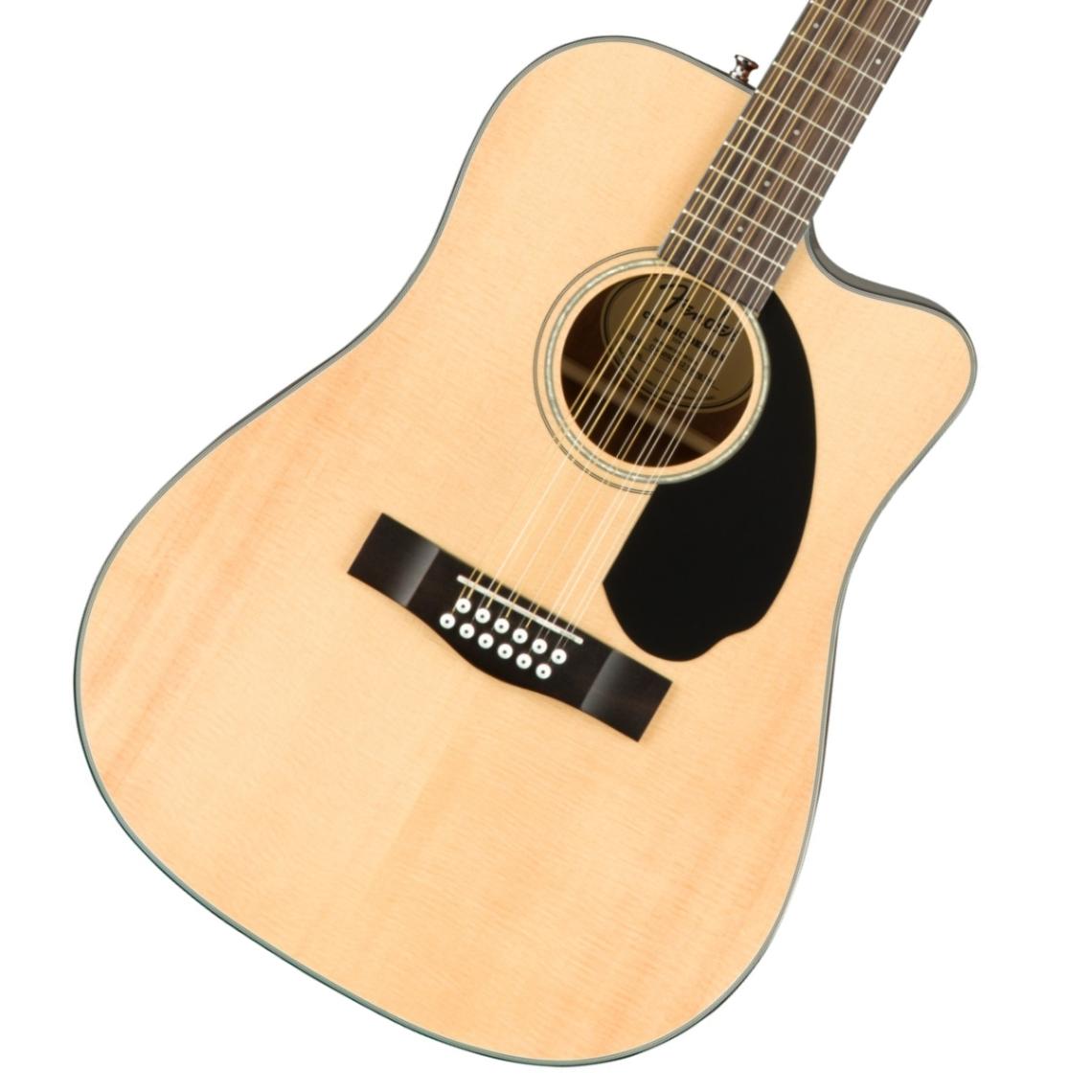 Fender / CD-60SCE Dreadnought 12-string Walnut Fingerboard Natural