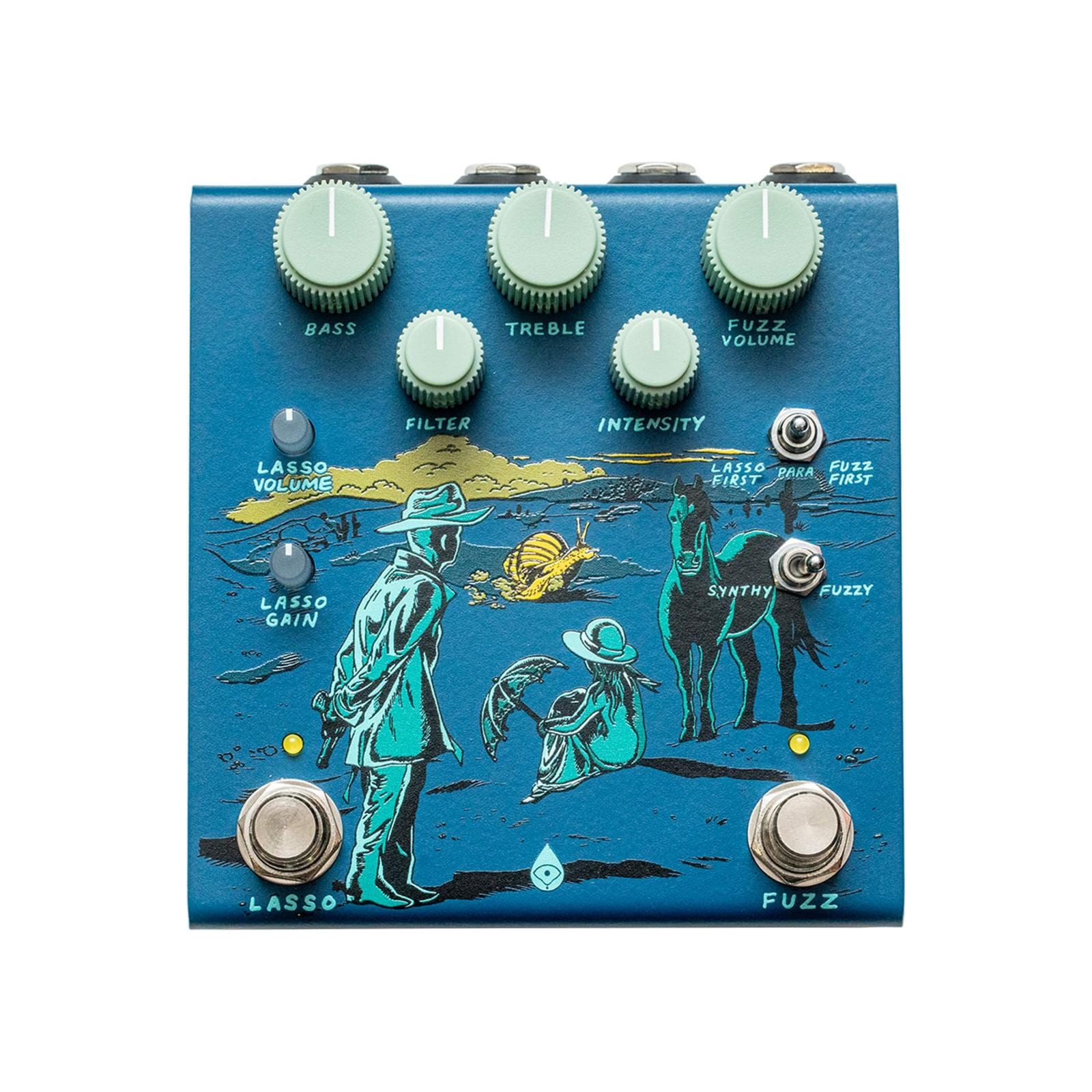 ギター Old Blood Noise Endeavors Pardner Fuzz Old Blood Noise Endeavors / Pardner Blue Whacky Synthy Fuzz ファズ