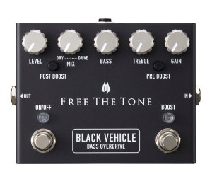 Free The Tone / BV-1V BLACK VEHICLE ベース用オーバードライブ 日本
