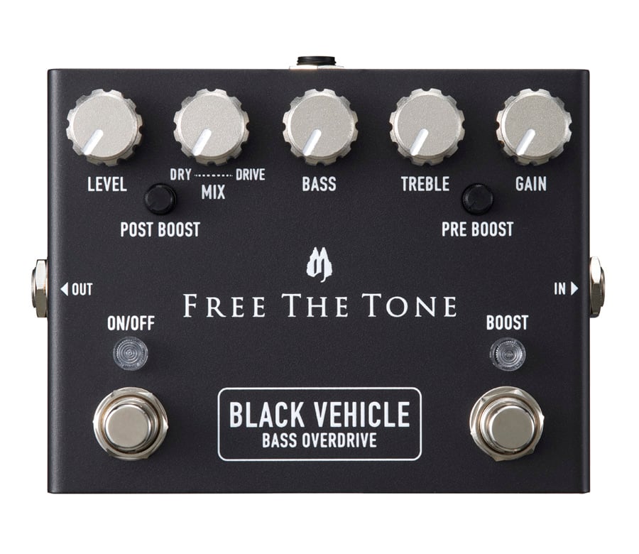 ベース用オーバードライブ] Free The Tone / BV-1V BLACK VEHICLE