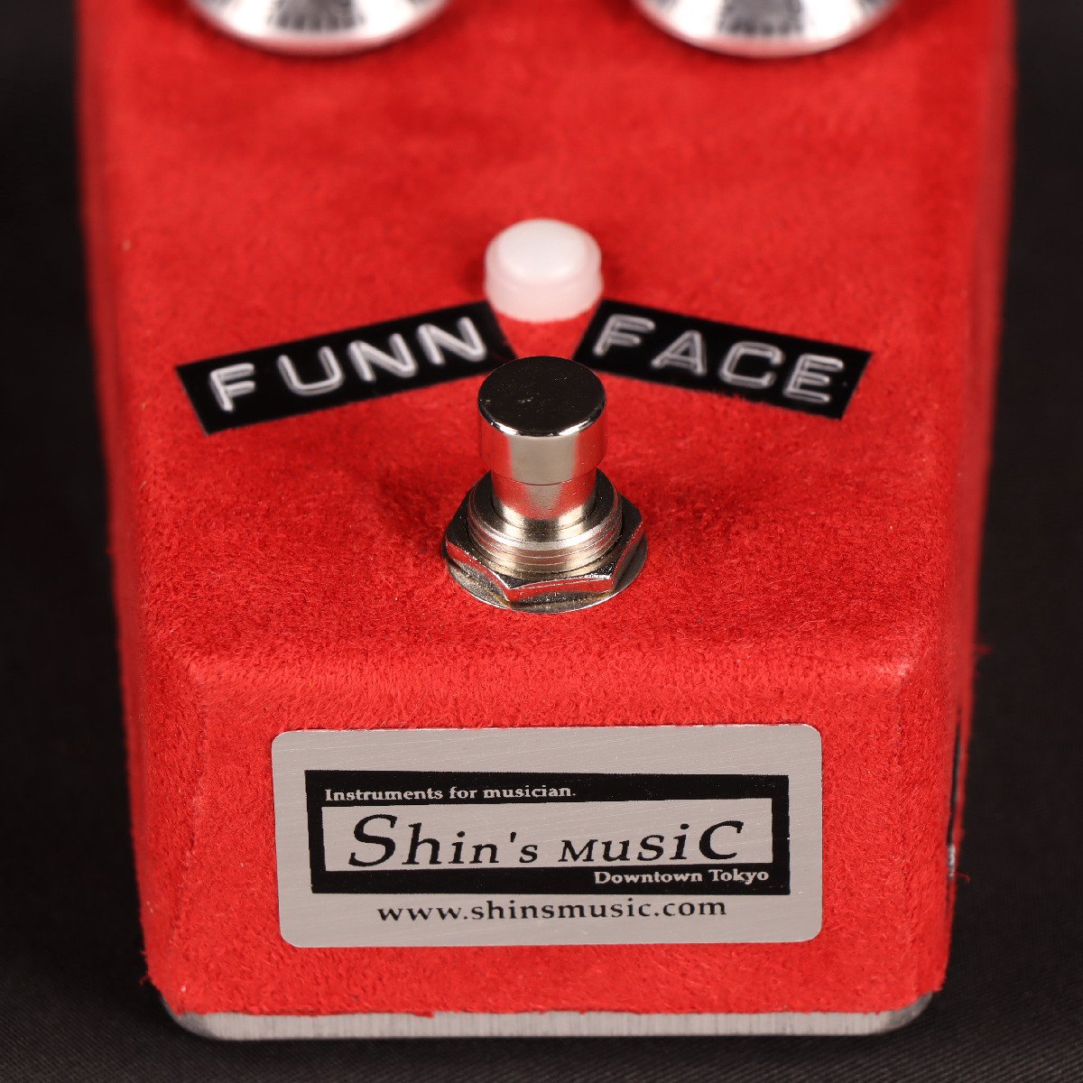 セール品》Shin's Music / FUNN FACE FUZZ Red ファズ シンズ