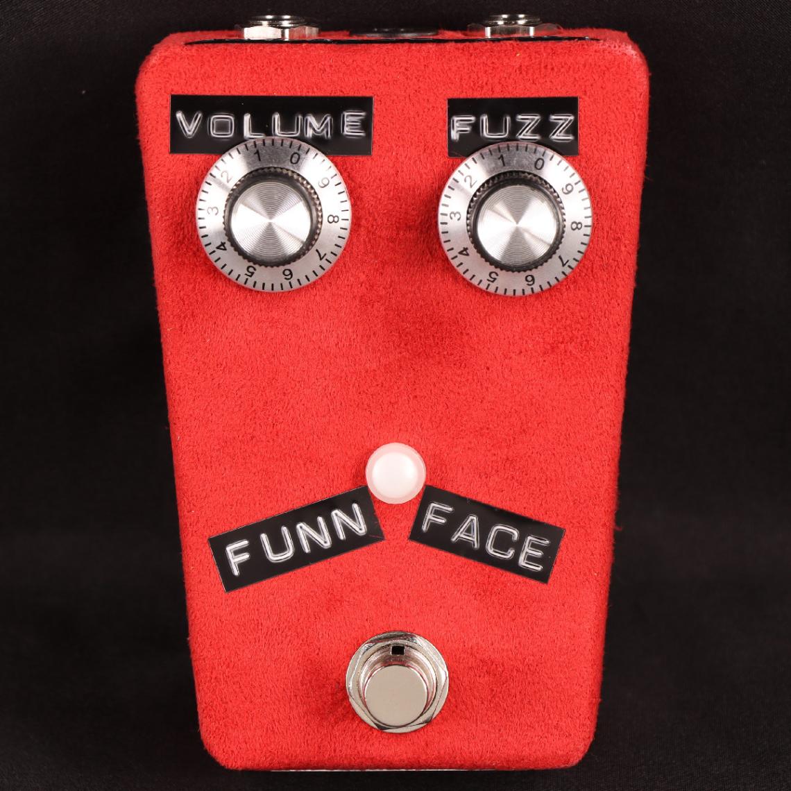セール品》Shin's Music / FUNN FACE FUZZ Red ファズ シンズ