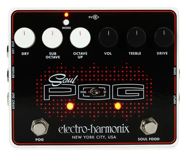 electro-harmonix / Soul POG Multi Effect: Nano POG + Soul Food