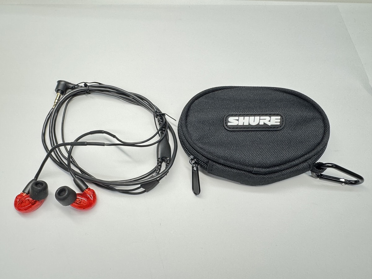 SHURE / SE215 Special Edition レッド (SE215SPE-RD-A) 高遮音性