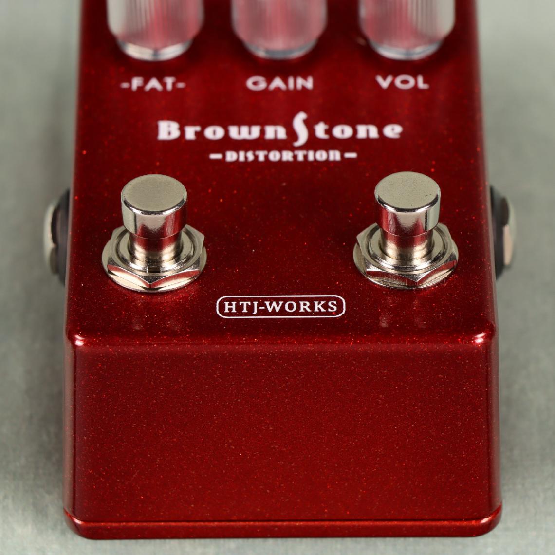 HTJ-WORKS / BrownStone Distortion Red Metallic ディストーション