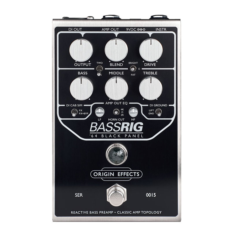 真空管Bass Preamp Black Jad Freer Audio 【入荷待ち、ご予約受付中】 CAPO [Bass Preamp