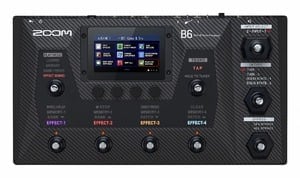 無償オンラインユーザー登録で安心の3年間製品保証】ZOOM / B6 Multi