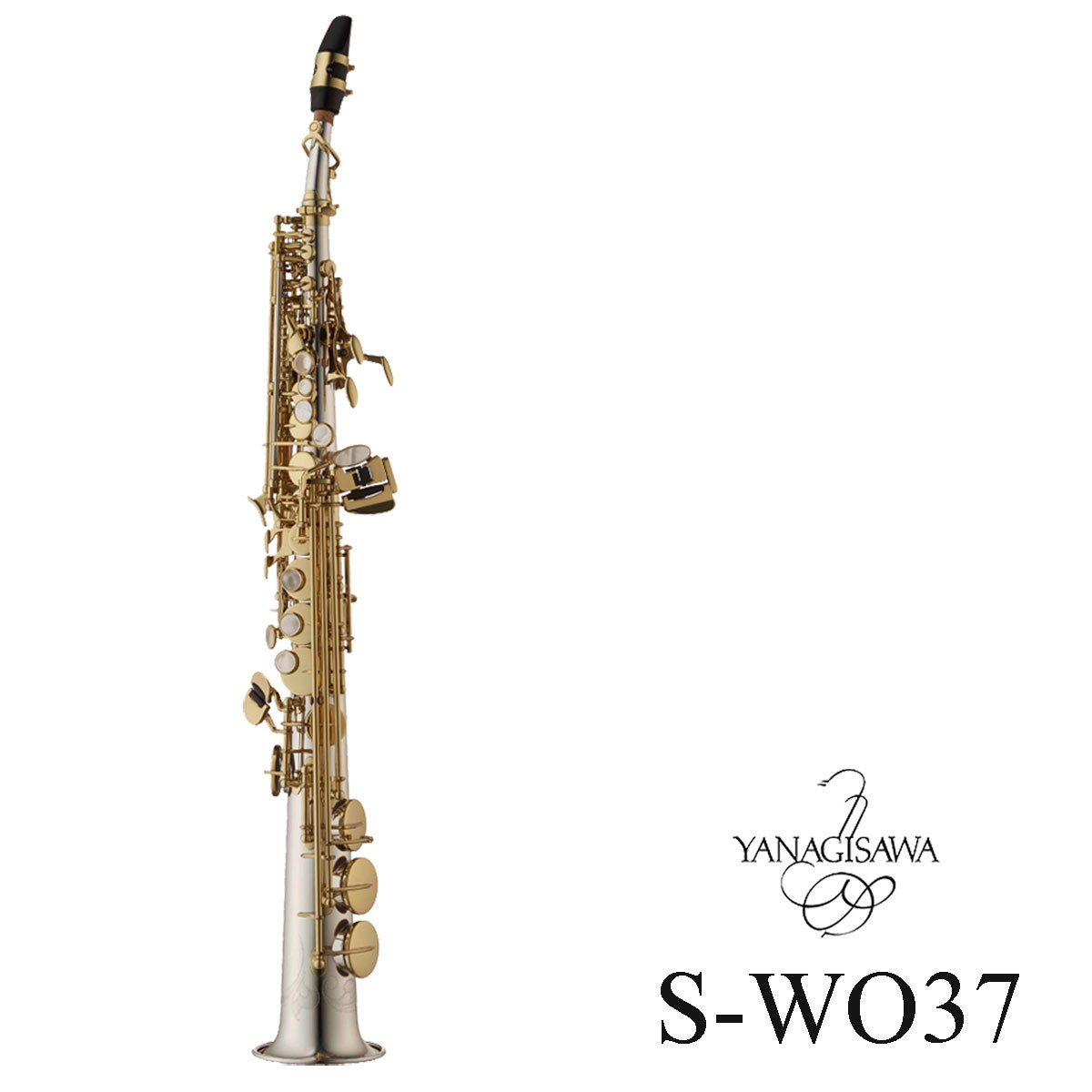 Yanagisawa / S-WO37 ヤナギサワ ソプラノサックス シルバー管 ヘヴィ