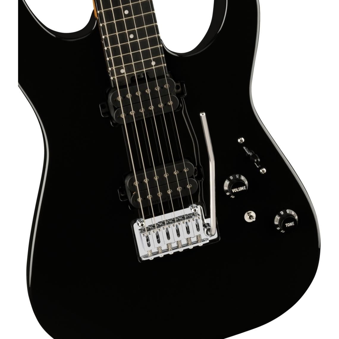 Charvel / Pro-Mod DK24 HH 2PT EB Ebony Fingerboard Gloss Black