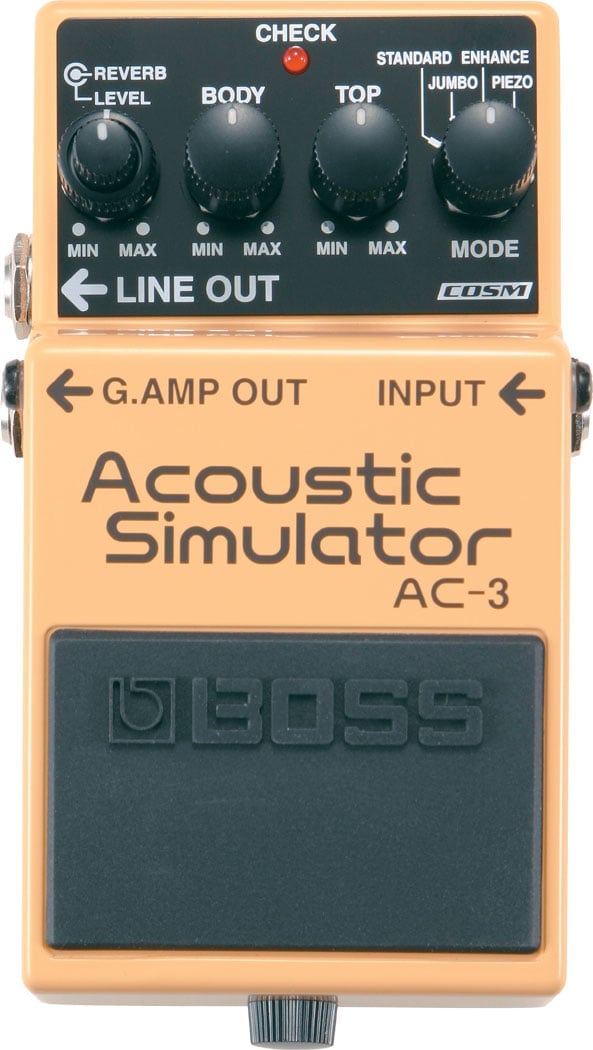 BOSS AC-3 アコースティックシミュレーター　保証書付 安心の長期5年保証】BOSS / AC-3 Acoustic Simulator アコースティック