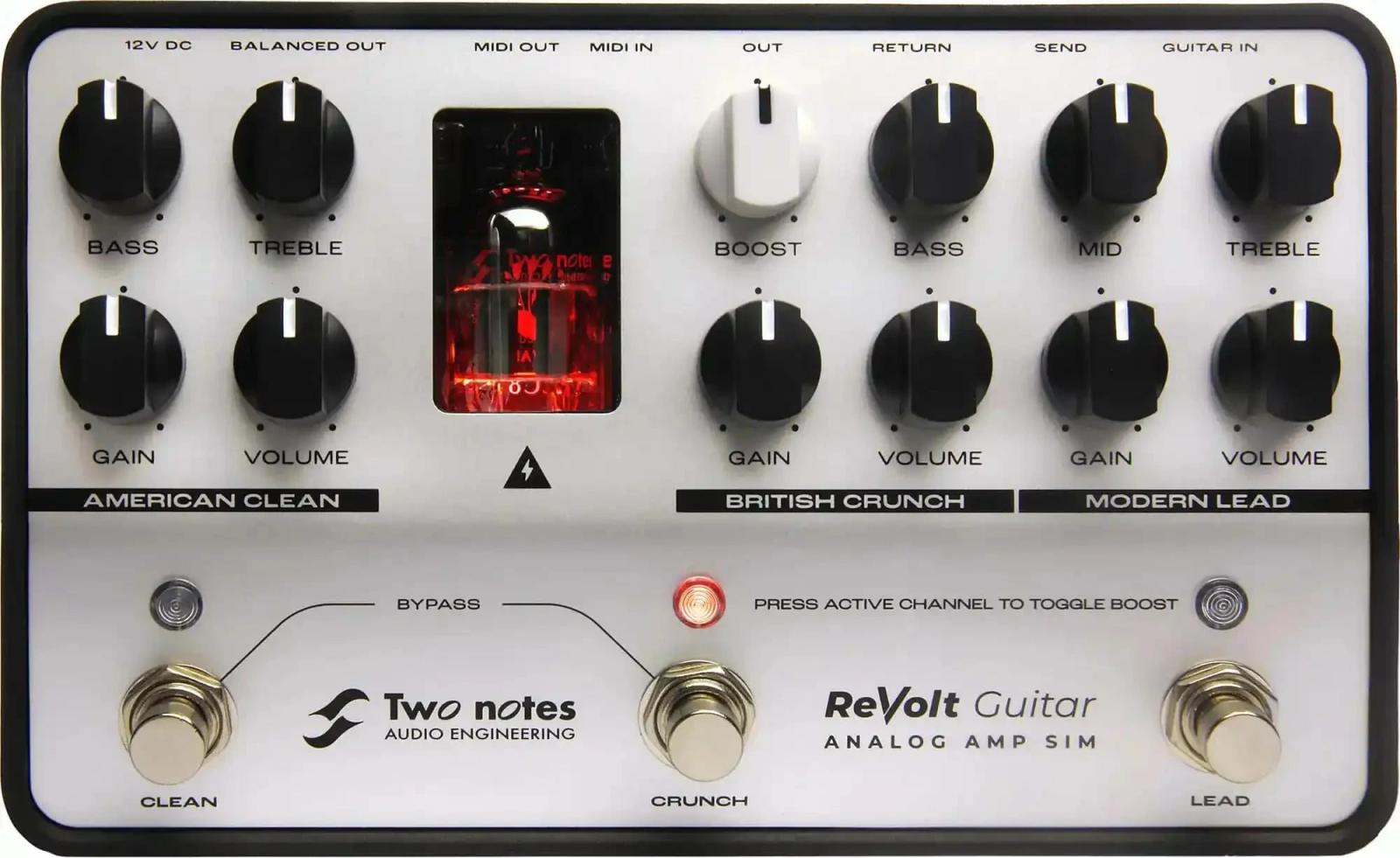 Two notes Audio Engineering / ReVolt Guitar ギターアナログ