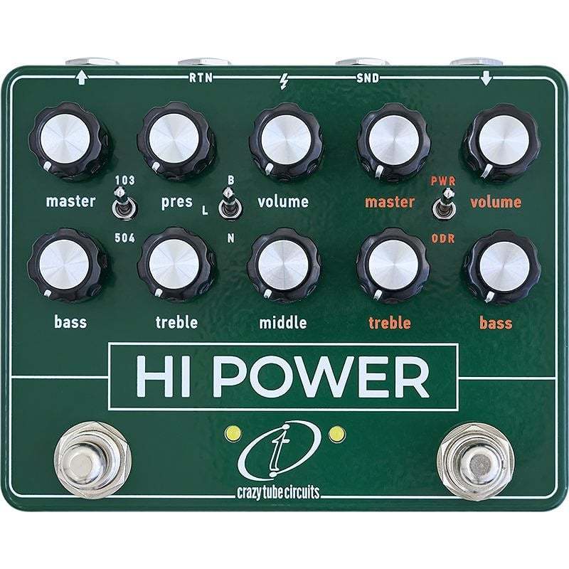 ギター Crazy Tube Circuits HI POWER Crazy Tube Circuits / HI POWER オーバードライブ | オーバードライブ