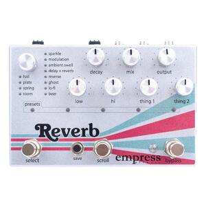 Empress Effects / Reverb Multi Mode Stereo Reverb リバーブ エンプレス