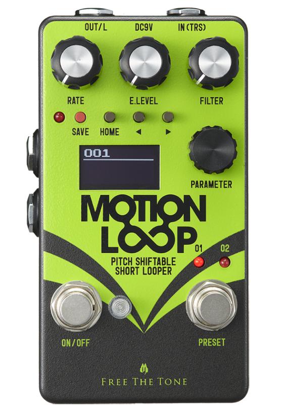 FREE THE TONE MOTION LOOPピッチシフタブルショートルーパ FREE THE TONE / MOTION LOOP ML-1L PITCH SHIFTABLE SHORT LOOPER