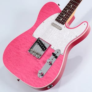 Fender / ISHIBASHI FSR MIJ Traditional 60s Custom Telecaster Quilted Maple Top Ash Back Translucent Pink フェンダー
