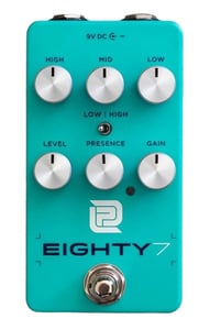 LPD Pedals / Eighty 7 OverDrive/Distortion オーバードライブ