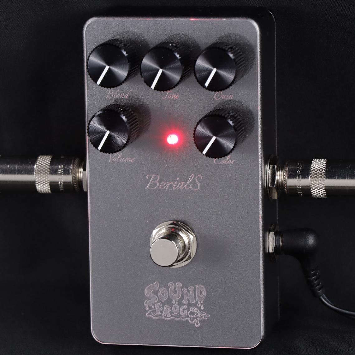 新筐体】 SOUND FROG / BerialS ベース用オーバードライブ 日本製 Made