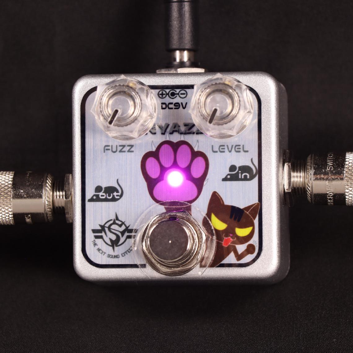 THE NEXT SOUND / CH-07 NYAZZ THE CAT HANDシリーズ 日本製 ファズ