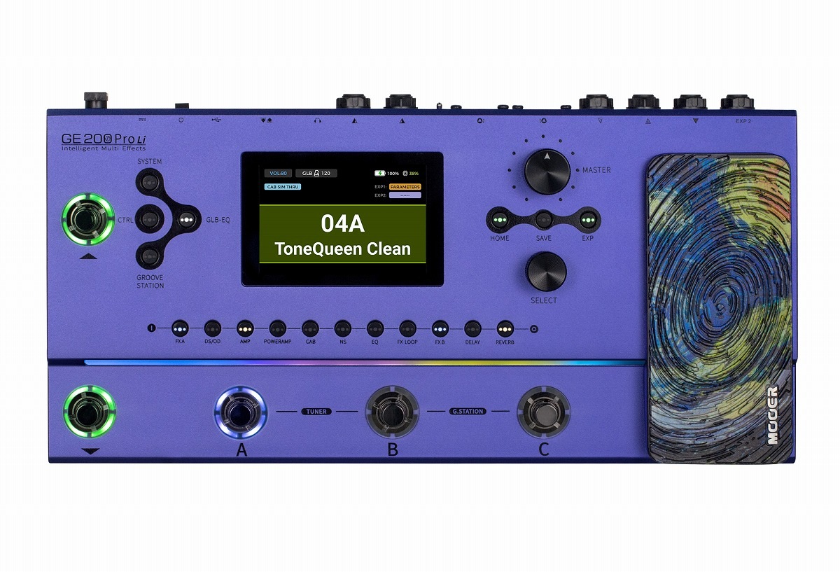 Mooer / GE200 Pro Li マルチエフェクター ムーアー | フロアタイプ