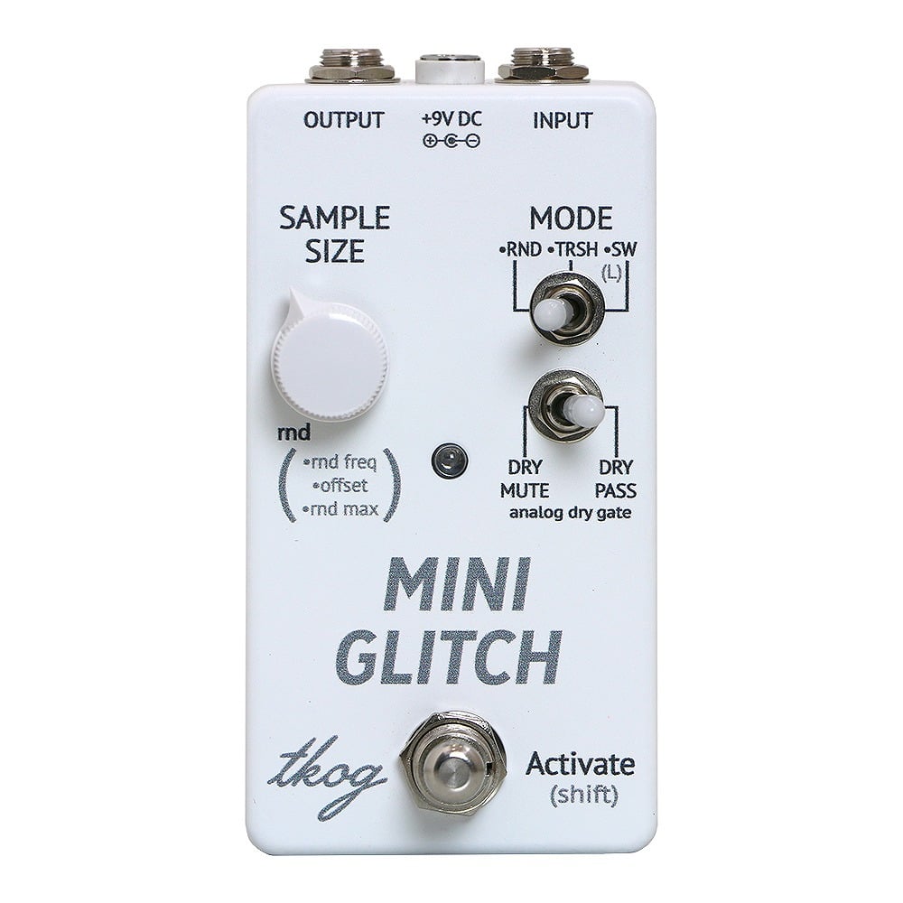 tKoG MINI GLITCH ver1.14 グリッチエフェクター the King of Gear(tKoG) / MINI GLITCH Randomized Stutter/Loop