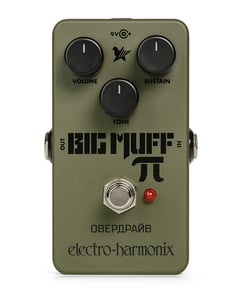 《アンプ・エフェクターセール品》electro-harmonix / Green Russian Big Muff Distortion/Sustainer ディストーション ビッグマフ 【国内正規品】
