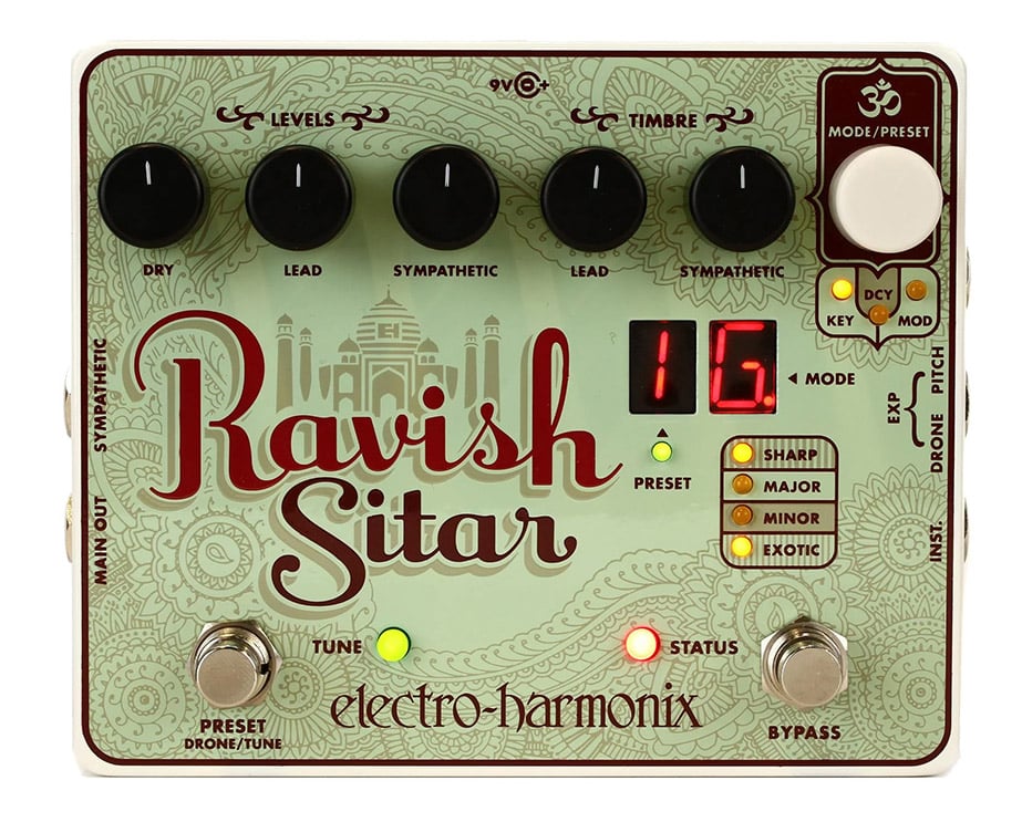 ギター Electro-Harmonix Ravish Sitar electro-harmonix / Ravish Sitar Sitar Emulator シタールサウンド