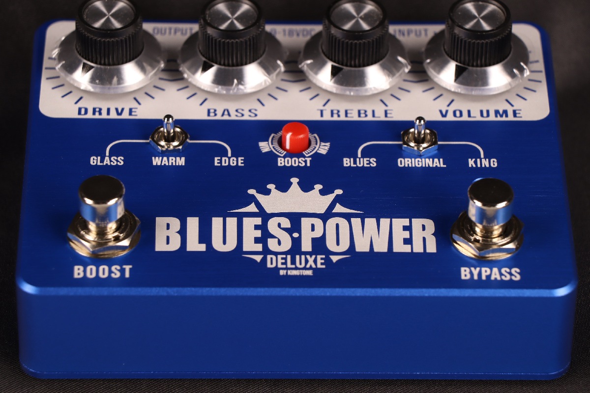 King Tone / Blues Power Deluxe “Blue” オーバードライブ 【国内正規