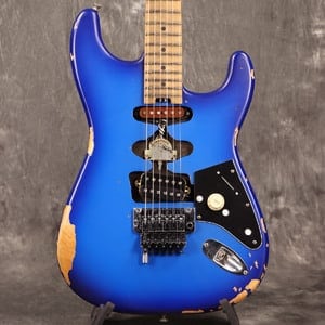 《WEBSHOPクリアランスセール》EVH / Limited Edition Frankenstein Relic Series Maple/F Blueburst イーブイエイチ [限定カラー] 【3.15kg】[S/N EVH2114680]