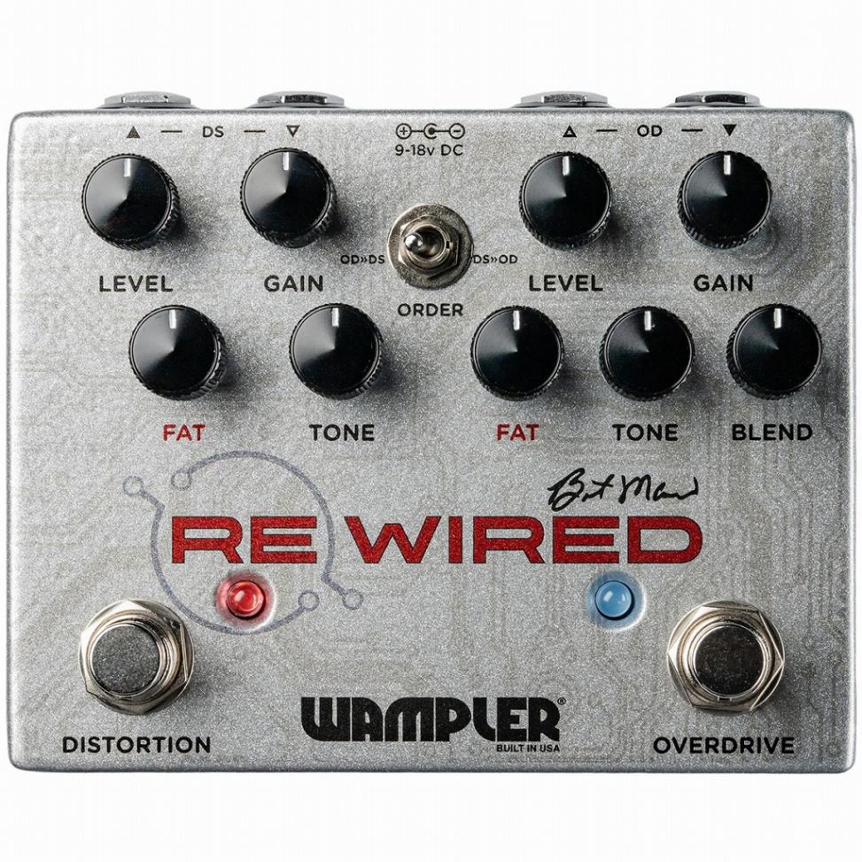 新品 未使用 Wampler Pedals RE WIRED ワンプラー Wampler Pedals / RE WIRED ワンプラーペダル オーバードライブ